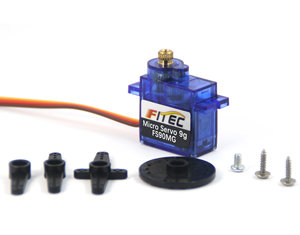 Servo Digital Micro Feetech <span class=keywords><strong>FS90MG</strong></span> 6V 2.2kg.cm con Engranaje Metálico de 9g para Coche RC, Avión, Arduino, Educación, Robot, Kit DIY - Product Image 5