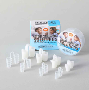 Solución antironquidos Dilatador nasal Clip Ayuda Respiraderos nasales Dispositivo antironquidos Tapones Dilatadores nasales silenciosos - Product Image 1