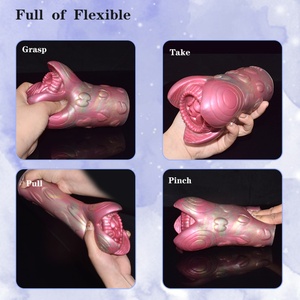 GEEBA Male Masturbator Silicone Aircraft Cup Sandworm Condition Anal Vaginal Soft Stick Pussy Adult Sex <b>Toys</b> 18+ <b>for</b> <b>Men</b> - Product Image 3