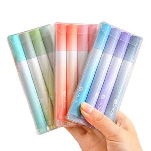 Nuovi arrivi evidenziatore graduale per la protezione degli occhi scatola per studenti marcatore per Account <span class=keywords><strong>a</strong></span> mano indicatore <span class=keywords><strong>di</strong></span> testa obliquo per tasti della <span class=keywords><strong>serie</strong></span> <span class=keywords><strong>di</strong></span> colori chiari - Product Image 1