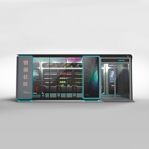 Station de service extérieure moderne en acier inoxydable, conception pour stations municipales, lecteur public urbain d'urgence, ZEMSO-FWT-0020, directement de l'usine OEM - Product Image 3