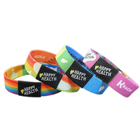 Bracelet NFC personnalisé à prix abordable, bracelet RFID NFC élastique pour adulte et enfant