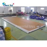 Quai flottant gonflable Offre Spéciale plate-forme de loisirs aquatiques, Jet Ski Yacht DWF Docks de bateau flottant Flotteurs d'île