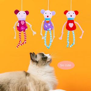 İnteraktif Esneme Oyuncağı Kedi Nanesi İçeren Esnek Tasarım Eller Serbest Kedi Oyuncakları İç Mekan Kedileri İçin Oyun - Product Image 3