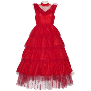 <span class=keywords><strong>Disfraz</strong></span> de Halloween para <span class=keywords><strong>Mujer</strong></span>, Falda de Tul Roja, <span class=keywords><strong>Disfraz</strong></span> de <span class=keywords><strong>Mago</strong></span> o Maga para Representaciones - Product Image 1