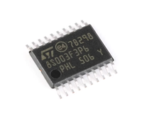 Microcontrolador MCU STM8S003F3P6TR TSSOP-20 original de 16MHz/8KB de memoria flash/8 bits