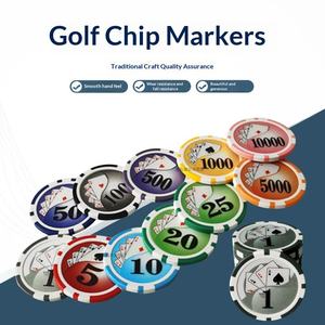 Marqueur de balle de <span class=keywords><strong>golf</strong></span> <span class=keywords><strong>Masters</strong></span> à faible MOQ avec motif coloré et design amusant, en métal, motif <span class=keywords><strong>Masters</strong></span> imprimé sur carte de <span class=keywords><strong>golf</strong></span> - Product Image 5