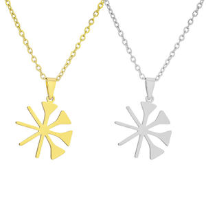 Chaînes à pendentifs maillons plaquées or classiques, motif papillon Yazidi <span class=keywords><strong>Lalish</strong></span>, pour hommes, femmes et couples, style luxe léger, produit transfrontalier très vendu - Product Image 5