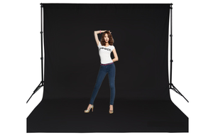 3*6m 100% 棉照片背景纸照片背景摄影背景3*6M绿色色键 - Product Image 2