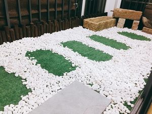 Ghiaia di Marmo Bianco Naturale BOYA, Pietre Decorative Ecologiche <span class=keywords><strong>per</strong></span> Giardinaggio, Copertura del Terreno e Progetti Esterni - Product Image 5