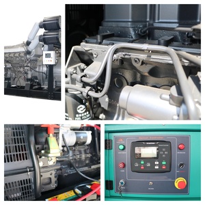 เครื่องกำเนิดไฟฟ้าเงียบ Kaihua KH-80GF กำลังไฟ 20-150 กิโลวัตต์ 20-150 กิโลโวลต์แอมแปร์ / เครื่องยนต์ได้รับการรับรองมาตรฐาน CE สตาร์ท 24V ระบบสำรองไฟที่เชื่อถือได้ - Product Image 4
