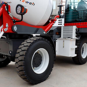 خلاطة خرسانة متنقلة بسعة 2.6 ياردة، شاحنة خلط خرسانة جديدة ذاتية التحميل، خلاطات خرسانة صغيرة بخزان - Product Image 3