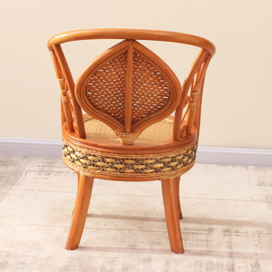 Rotin naturel 3 pièces ensemble balcon salon <span class=keywords><strong>de</strong></span> thé meubles compact chaise longue dossier tabouret <span class=keywords><strong>bain</strong></span> <span class=keywords><strong>de</strong></span> <span class=keywords><strong>soleil</strong></span> ensemble usine directe - Product Image 6