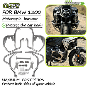 Adatto per 25 Modelli di Moto <span class=keywords><strong>BMW</strong></span> 1300GS Waterbird, Dotato di Paracolpi e Protezioni in Acciaio Inossidabile - Product Image 1