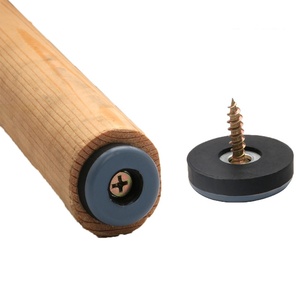 Almohadillas Antideslizantes de Fieltro Plástico para Patas de Muebles, Mesas y Sillas, con Orificios, Aislamiento Acústico, Protección del Suelo, Deslizamiento Silencioso y Duradero - Product Image 3