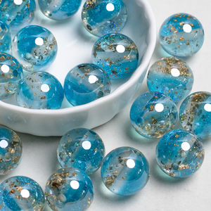 Al por mayor Cuentas de lámina dorada Sky Gold de 12/16mm, Cuentas acrílicas electrochapadas Cold Moon con orificio recto, Accesorios de joyería para cadena de <span class=keywords><strong>teléfono</strong></span> DIY - Product Image 6