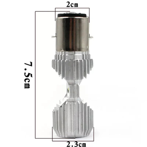<span class=keywords><strong>H4</strong></span> faro de motocicleta 6500K <span class=keywords><strong>H4</strong></span> P15D BA20D LED motocicleta faros de motocicleta CSP Faro de bicicleta de motor <span class=keywords><strong>H4</strong></span> bombilla LED - Product Image 3