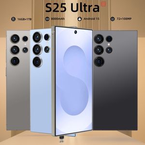 2025 Hot Bán S25 siêu điện thoại thông minh 6.8 inch toàn màn hình 16 + 1TB <span class=keywords><strong>Android</strong></span> chơi game điện thoại di động toàn cầu ngôn ngữ phiên bản - Product Image 3