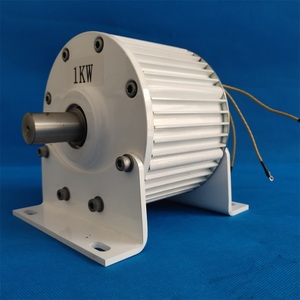 Nouveau design 2022 – Alternateur PMG triphasé à faible régime 2KW à arbre unique pour générateur éolien et hydroélectrique L-2KW Alte - Product Image 6