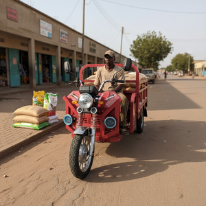 Tricycle électrique DVIP 60V 1500W à 3 roues, vélo cargo ouvert, capacité de charge 200-300 kg, vente en gros à prix abordable pour les revendeurs et l'usage domestique - Product Image 4