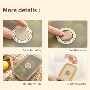 Thép Không Gỉ Snack Thực Phẩm Lưu Trữ Bộ Của Tủ Lạnh <span class=keywords><strong>Container</strong></span> Không Khí Cung Cấp Chặt Chẽ Bento Ăn Trưa Thực Phẩm Ngoài Trời Hộp Bao Bì Với Logo - Product Image 2