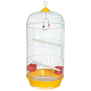 New Round Long <strong>Bird</strong> <strong>Cage</strong> Large <strong>Bird</strong> <strong>Cage</strong> <strong>pink</strong> - Product Image 1