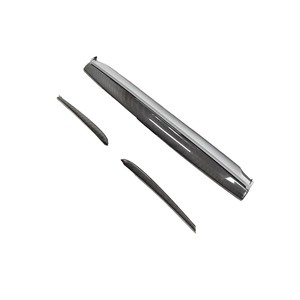 Nhà máy mô hình 3 bên trong cửa trước Trims + Bảng điều khiển TRIM Bìa thay thế sợi Carbon Matte Đen - Product Image 2