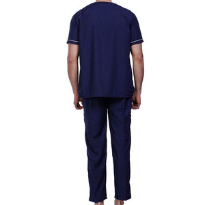 Ensemble d'uniformes chirurgicaux unisexes pour hommes, fabriqués au Pakistan, tenues de travail pour médecins d'hôpital, combinaisons d'infirmières en tricot - Product Image 5