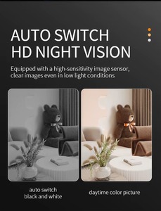 Cámara <span class=keywords><strong>Miniatura</strong></span> para el Hogar, Monitoreo Remoto Inalámbrico, Visión Nocturna Infrarroja, Cámara de Monitoreo con Audio Bidireccional - Product Image 4