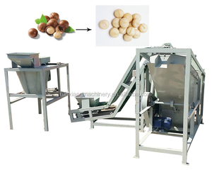 Máquina Procesadora de Nueces, Avellanas, Macadamias y Almendras Marca Runxiang, Capacidad 1000kg/h, 380V, Alta Tasa de Descascarado 95-99% - Product Image 6
