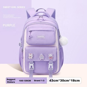 Commercio all'ingrosso impermeabile ammortizzante borse da scuola Oxford <span class=keywords><strong>per</strong></span> bambine traspirante Set di tre pezzi zaino <span class=keywords><strong>per</strong></span> università - Product Image 4