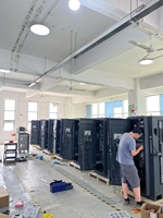 Stasiun Pengisian Daya DC Ultra-Cepat Dual Gun 480kW Efisiensi Tinggi 360kW 240kW Supercharger untuk Bus dan Truk Listrik