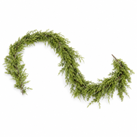 Guirlande de Noël artificielle en cèdre et pin de 1,8 m pour porte, cheminée, escalier, décoration de maison et de fêtes - Vente en gros