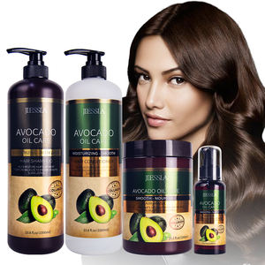 Productos para el Cuidado del Cabello Natural, Marca Privada, Set de Champú y Acondicionador de Aguacate - Product Image 1