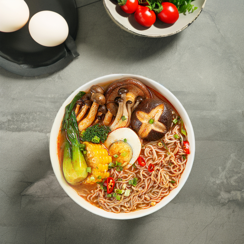 Non Fried Ramen Soup Cup Protein