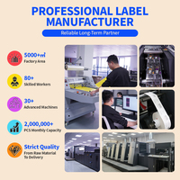 Stiker Label Cincin Cerutu Holografik Kustom, Label Emas Matte Perekat Sendiri, Grosir Label Cincin Cerutu Desain Kustom