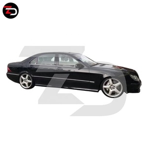 Kit de Carrocería de Alto Ajuste Estilo S65 S55, Parachoques Delantero, Parachoques Trasero, Faldones Laterales para <span class=keywords><strong>Mercedes</strong></span> <span class=keywords><strong>Clase</strong></span> <span class=keywords><strong>S</strong></span> <span class=keywords><strong>W220</strong></span> S430 S500 S350 Modelo LCI - Product Image 6