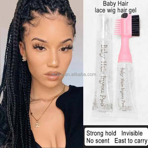 Brosse pour les bords des cheveux pour femmes noires 3 en 1, Brosse Inyou Pro imperméable à forte tenue pour les bords des cheveux avec gel - Product Image 4