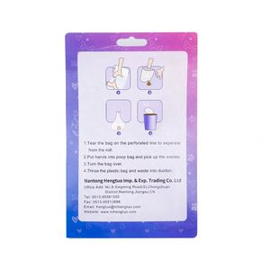 Strong Eco-Friendly Biodegradable <b>Compostable</b> Leakproof Dog Poop Bags Custom Printing Waste Poop Bag with Dispenser for Pet - Product Image 6