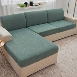 غطاء كنب مخملي مرن قابل للتمدد حديث، قابل للغسل في الغسالة، مقاس مخصص، نمط مريح للأرائك المجزأة، يزين مقعد الكنبة بنسبة 96% - Product Image 1