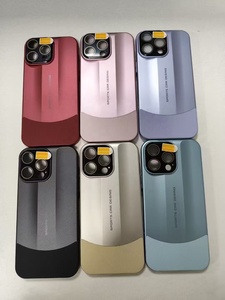 2025 nuevo diseño PC + funda de teléfono de cuero ultrafina espacio duro PC Color contraste funda de teléfono para <span class=keywords><strong>Samsung</strong></span> S25ULTRA <span class=keywords><strong>e</strong></span> funda de tinta - Product Image 4