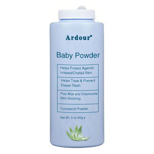 Poudre pour bébé personnalisée à l'oxyde de zinc et à l'amidon de maïs, Cologne, Poudre corporelle parfumée anti-irritations, Sans talc, OEM, Chine - Product Image 4