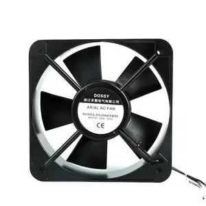 ball-bearing type 200x200x60 wall panel axial fan