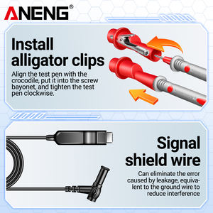 ANENG MH13 Testeur d'Ohm Multimètre Numérique Mégohmmètre Isolation <span class=keywords><strong>Terre</strong></span> Haute Tension Mètre de Résistance Outil - Product Image 5