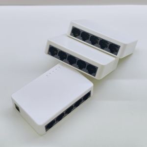 สวิตช์อีเธอร์เน็ตแบบตั้งโต๊ะ 5 พอร์ต  วัสดุพลาสติก  ขายตรงจากโรงงาน  ความเร็ว 10/100Mbps  สวิตช์แบบไม่ต้องจัดการ - Product Image 3
