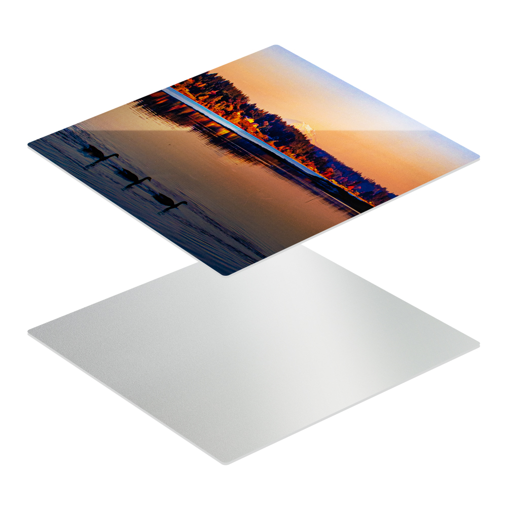 Индивидуальная DIY сублимационная печать пустые алюминиевые листовые металлические фотопанели 12x12 дюймов