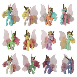 <span class=keywords><strong>Figurine</strong></span> de jouet animal licorne, <span class=keywords><strong>poney</strong></span> personnalisé pour filles, jouet animal de promotion pour jouet de bonbons - Product Image 6