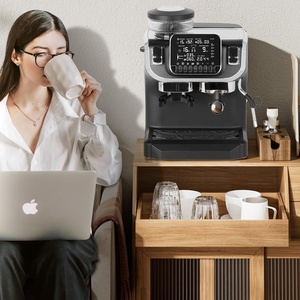 เครื่องชงกาแฟเอสเพรสโซ่อัตโนมัติประสิทธิภาพสูงพร้อมฟังก์ชั่นแสดงผลแบบเดี่ยวและใช้เมล็ดกาแฟ - Product Image 2