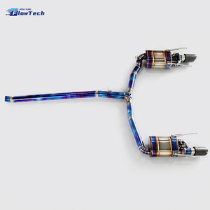 ระบบท่อไอเสียไทเทเนียม Catback ประสิทธิภาพสูงสำหรับรถยนต์โตโยต้าแคมรี่ พร้อมวาล์วควบคุมเสียงและระบบปรับเสียงได้ - Product Image 1