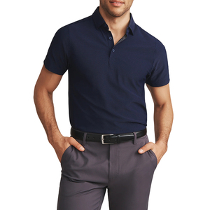 Venta al por mayor bajo MOQ gran oferta diseño para <span class=keywords><strong>hombre</strong></span> de secado rápido poliéster Piqué Golf regata Polo camiseta - Product Image 4